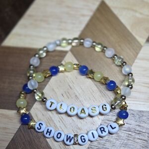 Colorful Beaded Taylor Swift Showgirl Bracelet Set